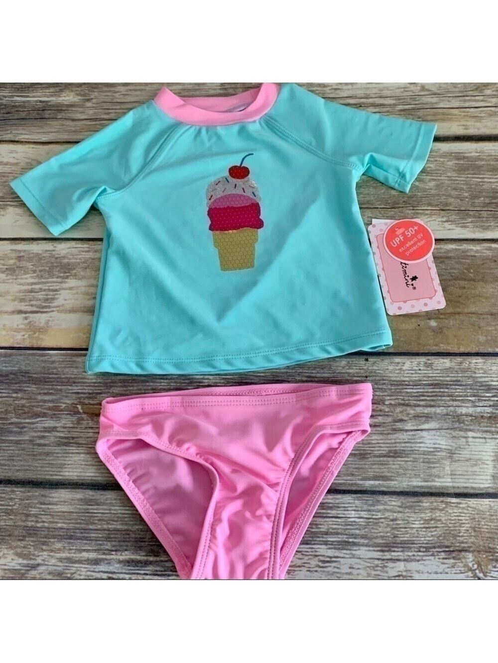 🌴FLOATIMINI RASH-GUARD SET - Picture 3 of 4